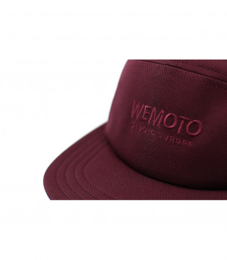 5 Panel Cap Wemoto bordeaux